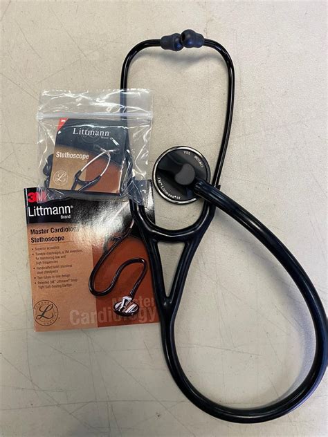 Clearance Depot New 3m Littmann Master Cardiology Stethoscope Black