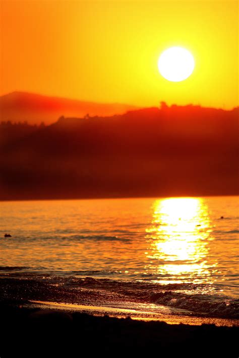 Free Images Beach Sea Coast Ocean Horizon Cloud Sun Sunrise Sunset Sunlight Dawn
