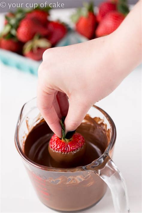 Secrets To Making Perfect Chocolate Covered Strawberries Your Cup Of
