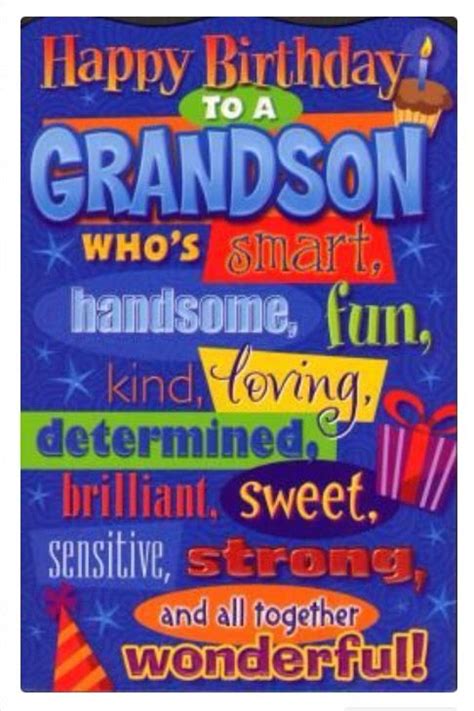 Buy any 4, save 5%. Happy Birthday Grandson, Top Birthday Wishes For Grandson
