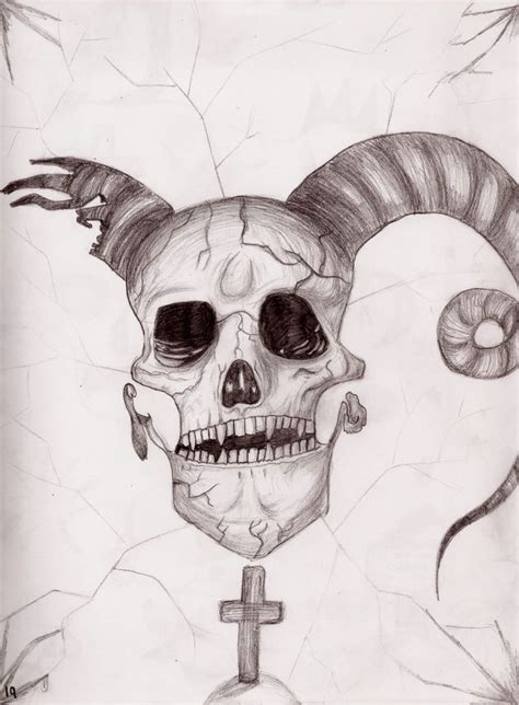 Skull For Sketchbook Skull Sketch Book Art