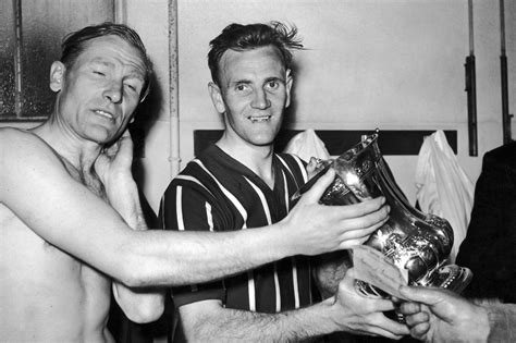 Trautmann, who made 545 appearances for manchester city between 1945 and 1964, arrived in england as a german paratrooper and prisoner of war during world war ii, having previously been he much preferred to be know as the first german to play an fa cup final at wembley the year before. Bert Trautmann (left) and Don Revie celebrate Manchester ...