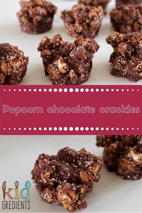 Popcorn Choc Crackles Recipe Clean Eating Sweets Recipes Food