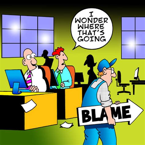 Blame By Toons Business Cartoon Toonpool