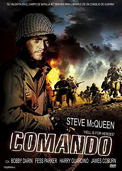 Comando 1962 Hell Is For Heroes Dvd Amazones Steve Mcqueen Bobby