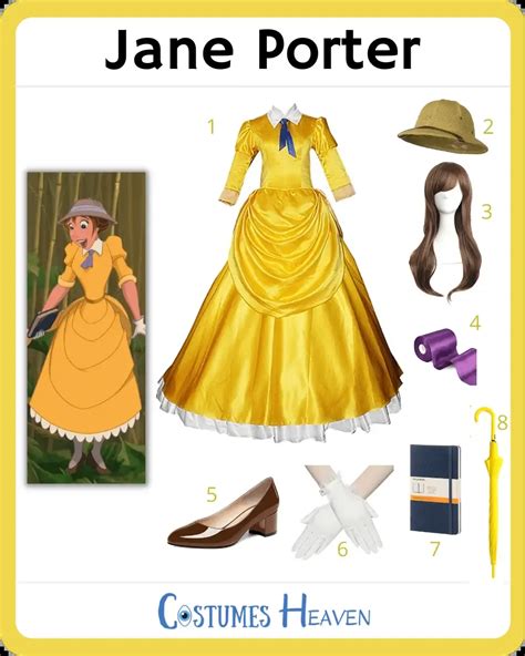 Jane Porter Costume For Cosplay And Halloween 2024