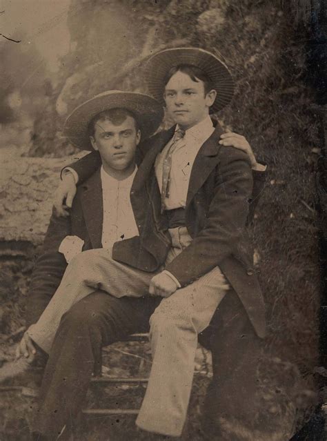 Rare Photographs Of Men Embracing Intimately In Victorian Times 1850