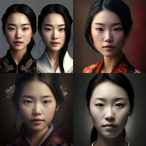 Creating A Realistic Portrait Of A Japanese Woman In Midjourney