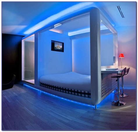 Cool Led Lights Rooms Bedroom Home Design Ideas Cute