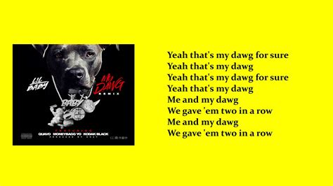 Lil Baby My Dawg Remix Lyrics Feat Quavo Moneybagg
