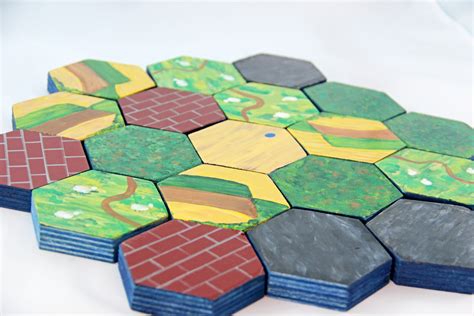 Diy Wooden Settlers Of Catan Game