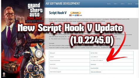 Updated Script Hook V Operfmachine