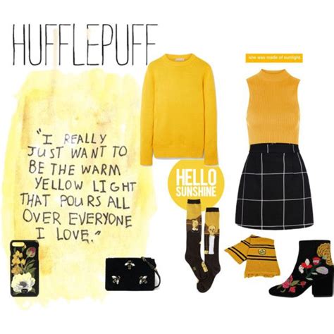 Hufflepuff Aesthetic 1 Hufflepuff Outfit Hogwarts Outfits Harry