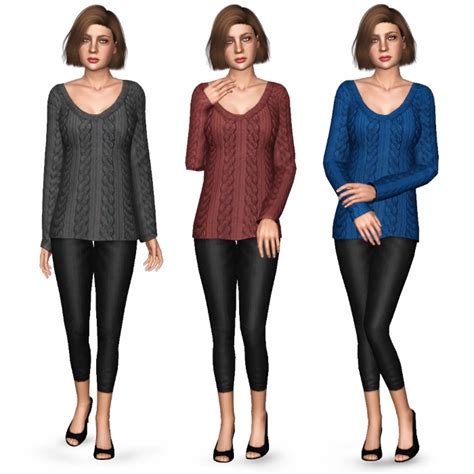 Sims 4 Elder Clothes Cc