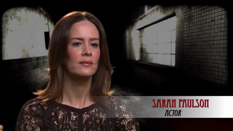 Sarah Paulson American Horror Story Asylum The Mediajor Interview Youtube