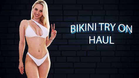 Bikini Tryon Anastasiia Zhurbenko Youtube