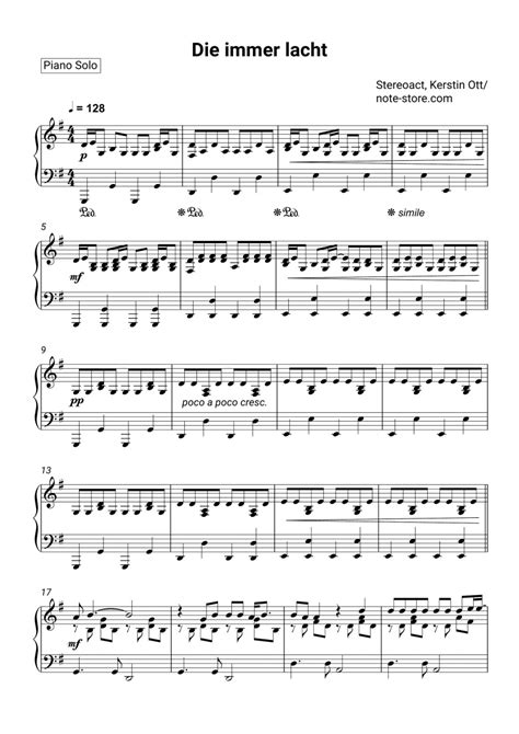 Stereoact, Kerstin Ott - Die immer lacht notas para el ...