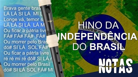 Hino Nacional Brasileiro Cifra Flauta Doce Aquarela Brasileira Cifra