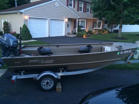 G3 1448 Jon Boat With 25hp Yamaha New Jersey Hunters