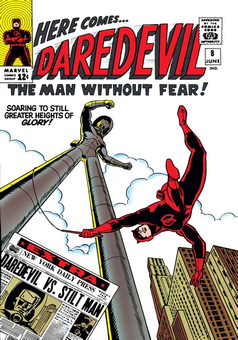 Daredevil 1964 8 Comic Issues Marvel