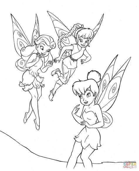 Tinker Bell Para Colorir