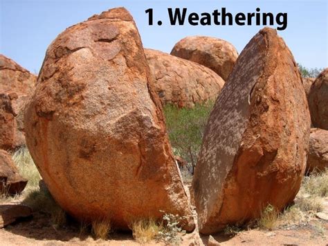 All Rocks Are Subject To Weathering Weathering Is Anything That Breaks