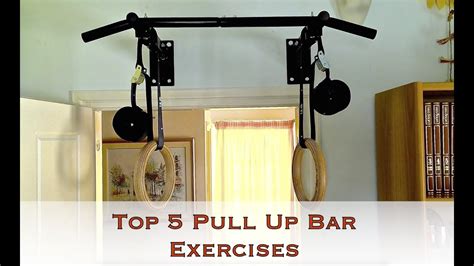 Top 5 Pull Up Bar Exercises Youtube