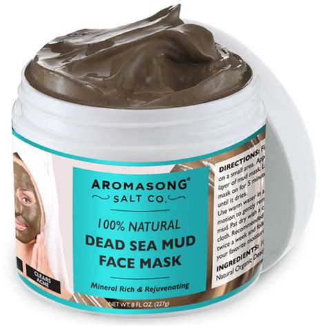 Dead Sea Mud Face Mask Aromasong Usa