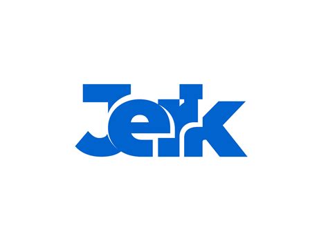 jerk logo design by khaled ayman on dribbble