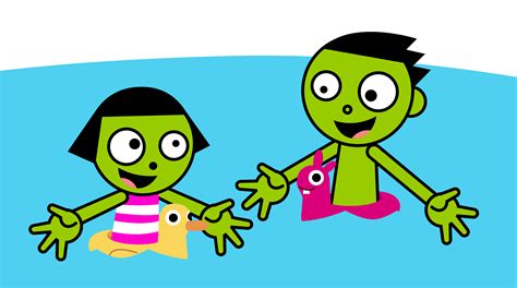 Pbs kids dash logo in q major. PBS Kids GIF - Singing in the Pool with Floaties by LuxoVeggieDude9302 on DeviantArt