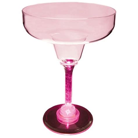 Light Up Acrylic Margarita Custom Glassware 12 Oz