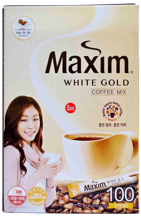 Maxim White Gold Coffee Mix 118g X 100 Sticks My Asian Grocer