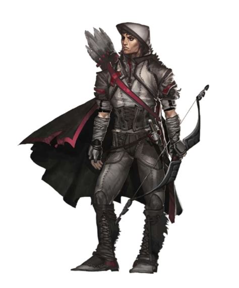 Male Human Archer Ranger Or Rogue Pathfinder PFRPG DND D D 3 5 5th Ed