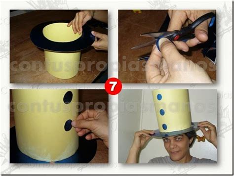 Ver más ideas sobre sombrero de copa, como hacer sombreros, hacer sombrero. Como hacer un sombrero de copa con cartulinas | Trato o truco