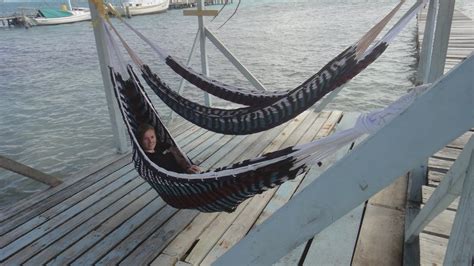 Lazy Hammock Over The Water Photo