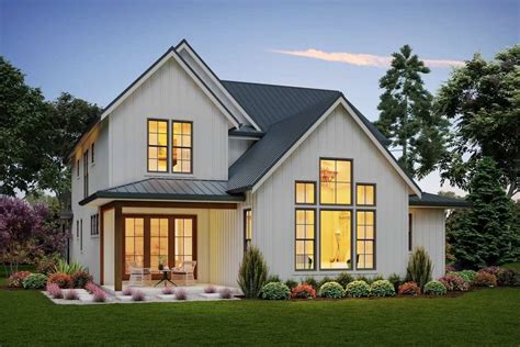 Beautiful 2 Story Farm House Style House Plan 4713 Merryville