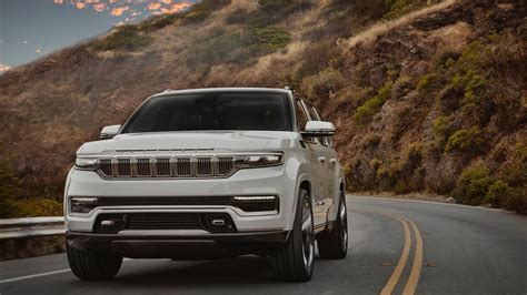 Jeep Grand Wagoneer Concept Neuer Riesen Luxus Suv Kommt Auto Motor