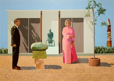 David Hockney American Collectors Fred And Marcia Weisman