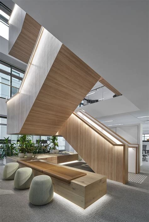 Australian Unity Bates Smart Corporate Interior Design Stairs
