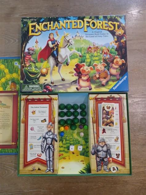 Enchanted Forest Board Game Ravensburger Fairy Tales Magical Treasure