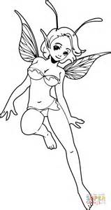 Little Elf Girl Coloring Page Free Printable Coloring Pages