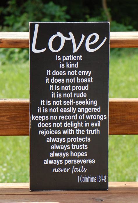Check spelling or type a new query. Love Is Patient- Valentine's Day 1 Corinthians 13:4-8 Christian Bible Subway Typography Art ...