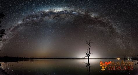 Milky Way Over Green Lake In Horsham Australia Todays Image Earthsky