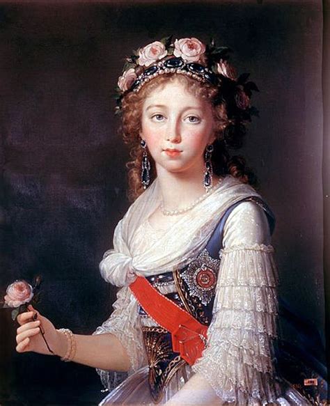 Grand Duchess Elizabeth Alexeievna Of Russia Portrait Portrait