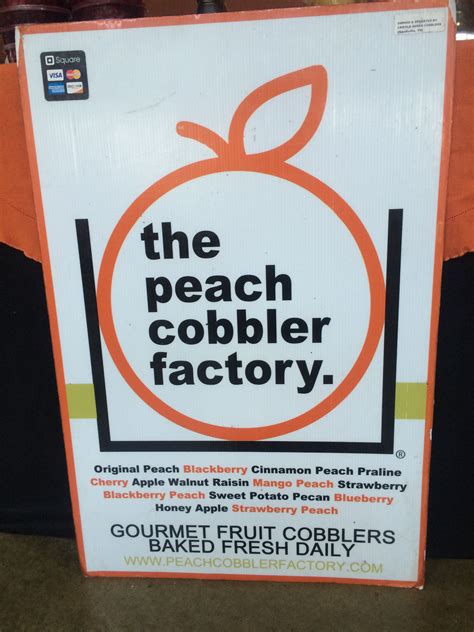 Must try Peach Cobbler from the Peach Cobbler Factory! | Sweet potato