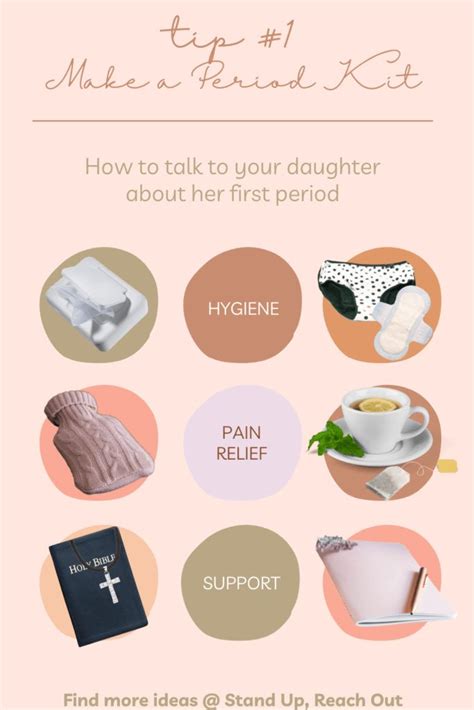3 Practical Ways To Talk To Your Daughter About Her First Period