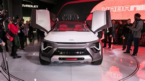 The Kia Habaniro Concept Is A Rad Butterfly Doored Tech Showcase