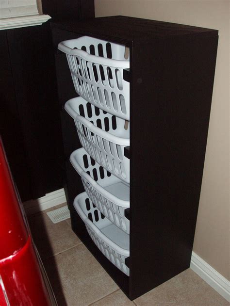Laundry Basket Dresser A Great Way To Organize Your Laundry Area