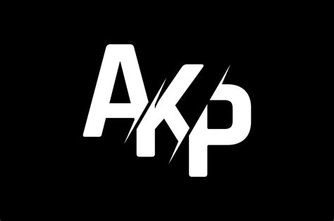 Monogram Akp Logo Design Gráfico Por Greenlines Studios · Creative Fabrica