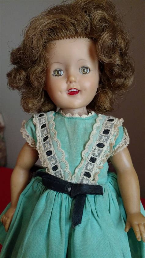 vintage 1950s ideal 12 shirley temple vinyl doll st 12 n etsy